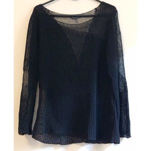 Eileen Fisher Open Stitch Sweater